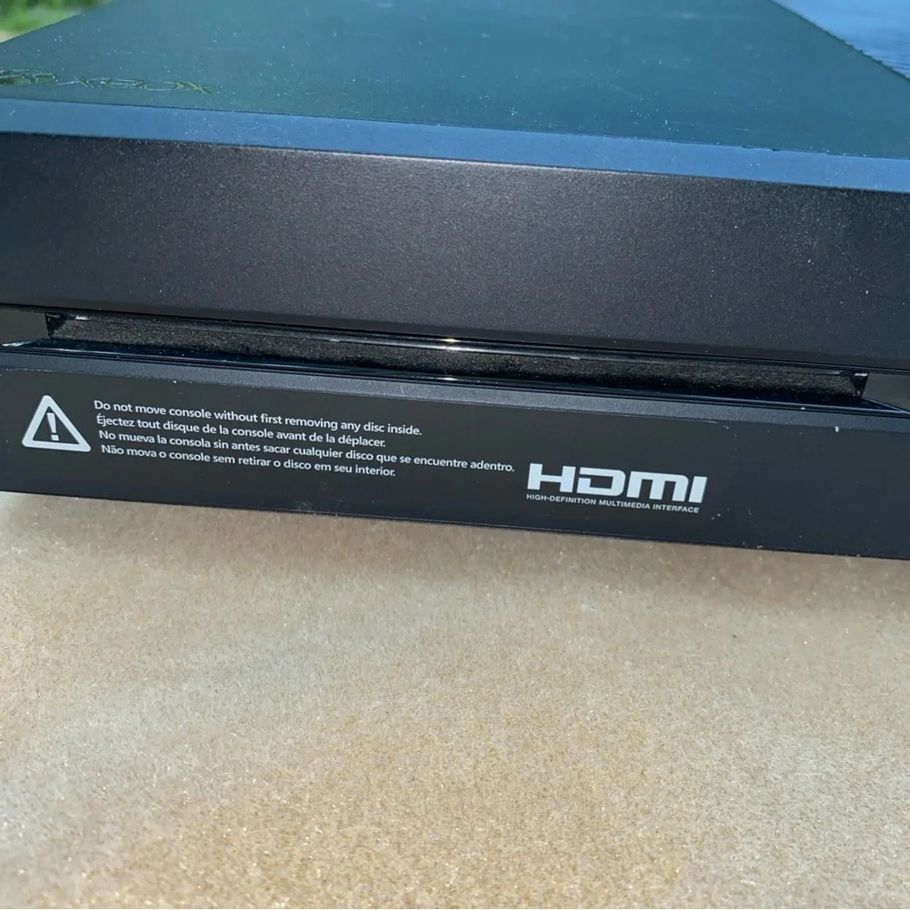Xbox One 1540 Console Black 1tb System And Power Cord Only